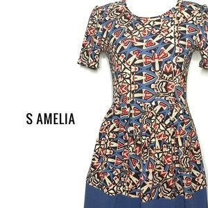 EUC LuLaRoe S Amelia dress